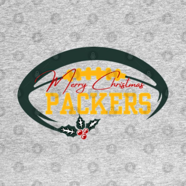 merry christmas packers by soft and timeless